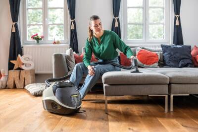 Karcher 1.439-490.0 SV 7 Beyaz Buhalı Temizlik Makinesi - 6