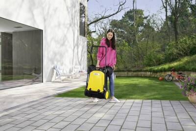 Karcher 1.766-360.0 S4 TWİN MANUEL SÜPÜRÜCÜ ÇALIŞMA - 3