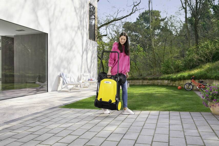Karcher 1.766-360.0 S4 TWİN MANUEL SÜPÜRÜCÜ ÇALIŞMA - 3