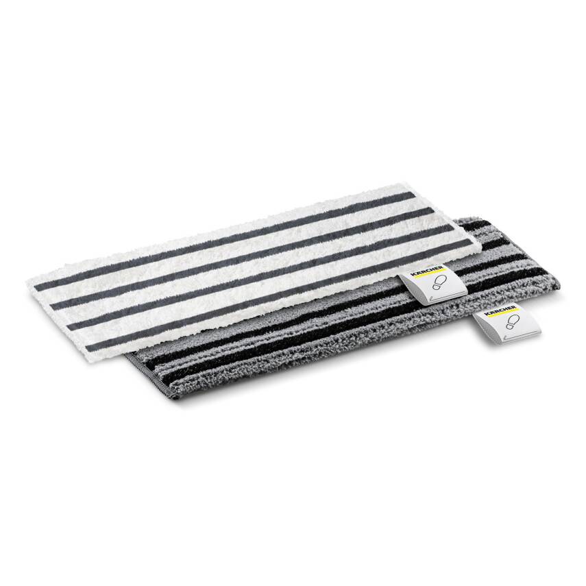KARCHER 2.863-342.0 Mikrofiber Yer Bezi Seti Buharlı Temizlik Makineleri Power Easyfix (2 Parça) - 1