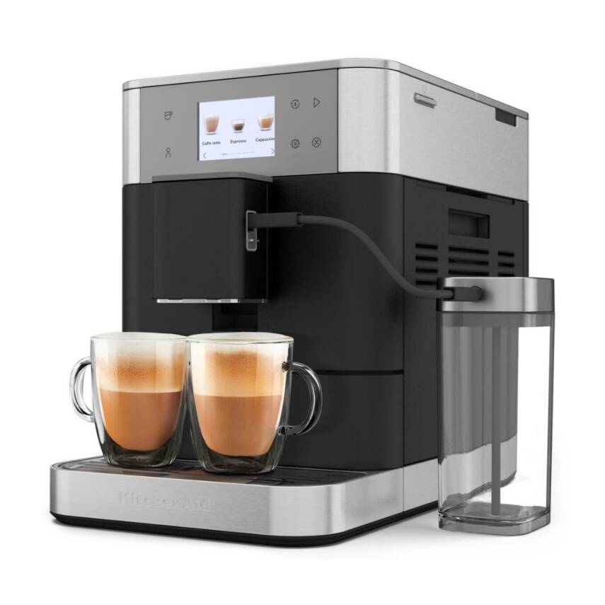 KitchenAid 5KES8557EBK Tam Otomatik Espresso Makinesi KF7 - Cast Iron Black - 2
