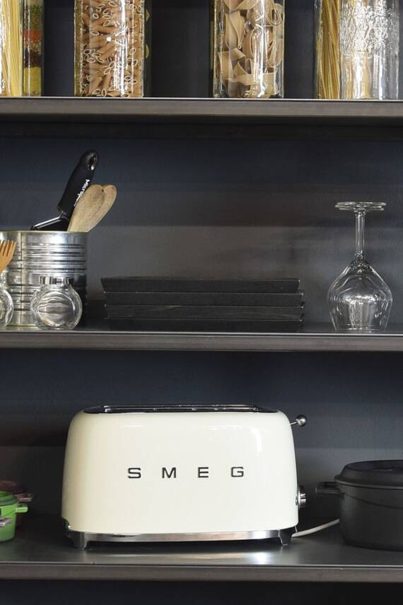 Krem Ekmek Kızartma Makinesi 2x4 - 2