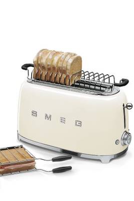 Krem Ekmek Kızartma Makinesi 2x4 - 3