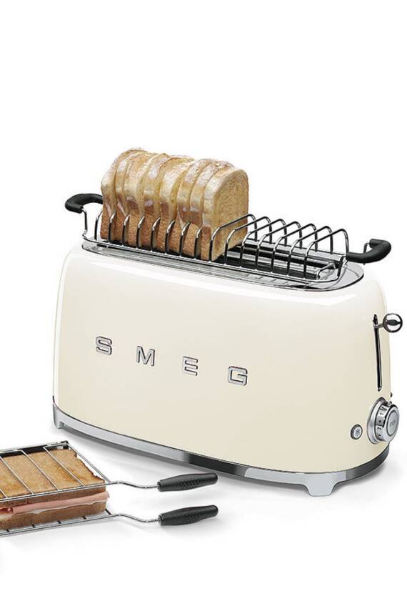 Krem Ekmek Kızartma Makinesi 2x4 - 3