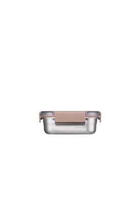 Locknlock Paslanmaz Çelik Fırın & Saklama Kabı Dörtgen Kilitli 310l - Kahverengi - 2