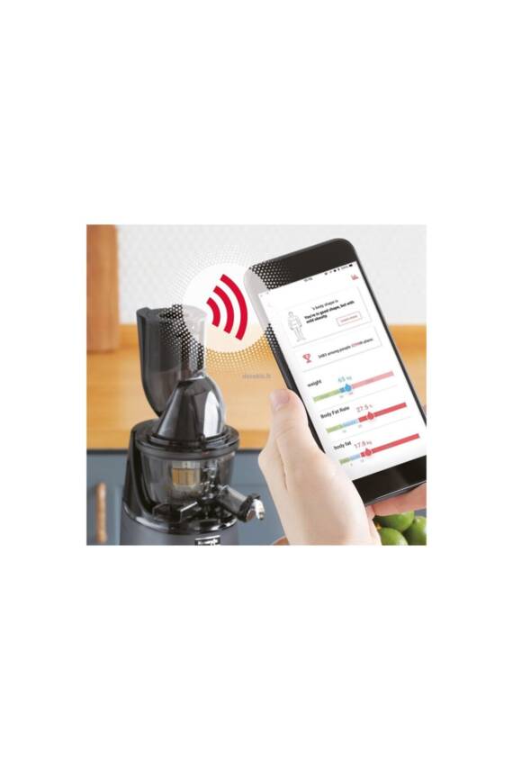 Motıv1 Gm Healthfrıend Smart Slow Juıcer Coldpress Soğuk Sıkım Katı Meyve Sebze Sıkacağı - 3