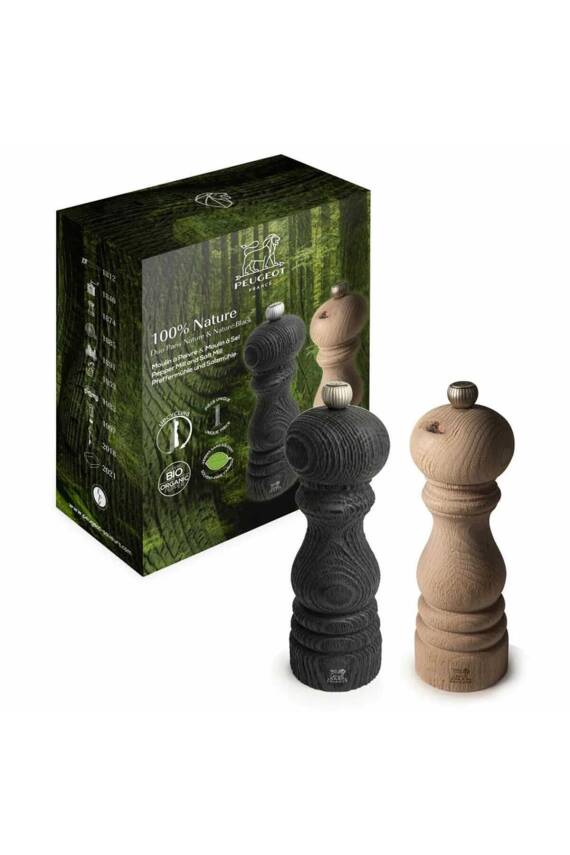 Nature Duo Karabiber ve Tuz Değirmeni 18 cm - 1