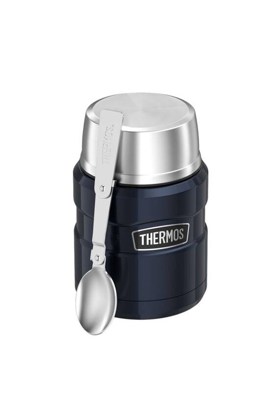 Sk 3000 Çelik Yemek Termosu 470ml. Gece Mavisi 101470-ak - 1