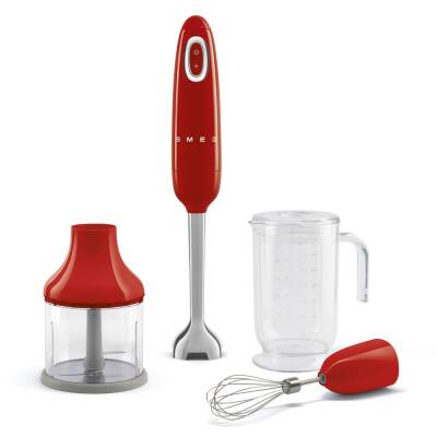 Smeg 50's Style HBF03RDEU 700 W El Blender Seti - SMEG