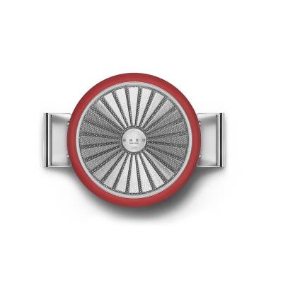 Smeg CKFC2611RDM 50's Style Kırmızı Güveç Derin Tencere 26 cm - 8