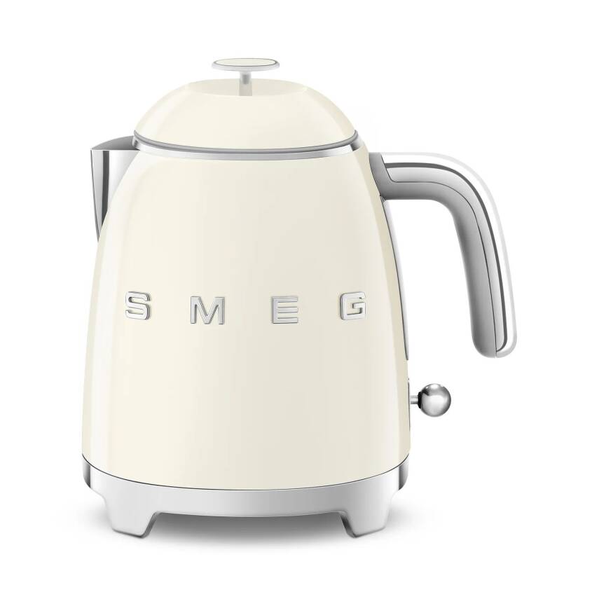 Smeg KLF05CREU 50's Style 0.8 Litre Krem Mini Kettle - 6