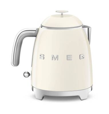 Smeg KLF05CREU 50's Style 0.8 Litre Krem Mini Kettle - 7