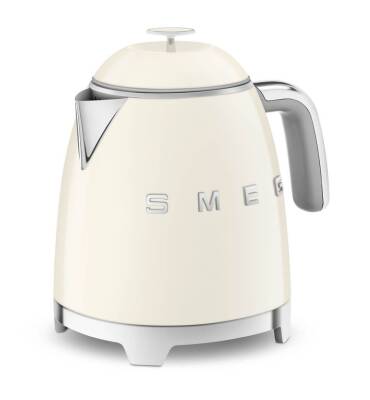 Smeg KLF05CREU 50's Style 0.8 Litre Krem Mini Kettle - 8
