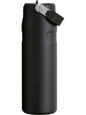 Stanley The IceFlow Flip Straw Pipetli Termos Bardak 0.7 Lt Siyah - 1