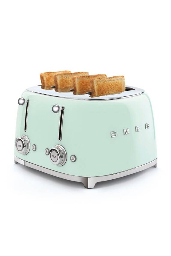 Tsf03pgeu Pastel Yeşil Ekmek Kızartma 4 Slot - 2