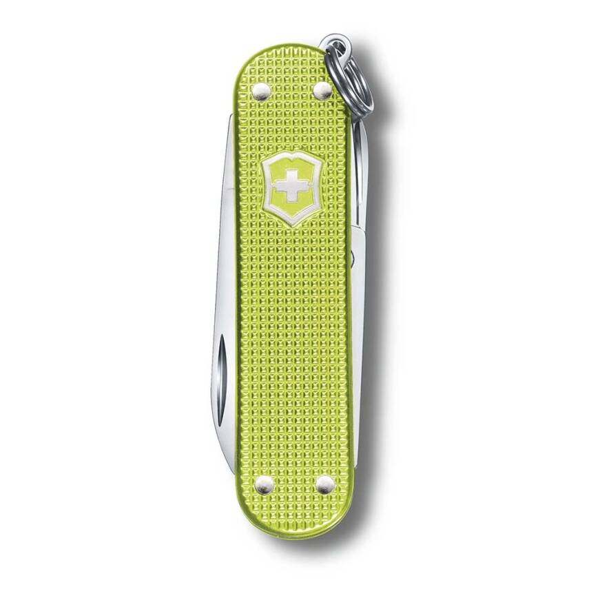 Victorinox 0.6221.241G Lime Twist Classic Alox Çakı - 6
