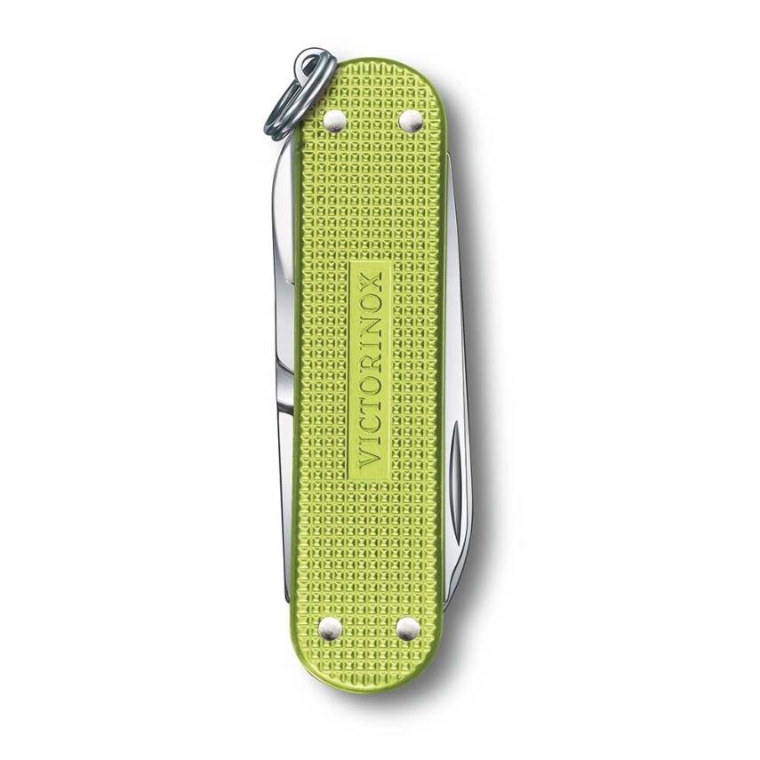 Victorinox 0.6221.241G Lime Twist Classic Alox Çakı - 7