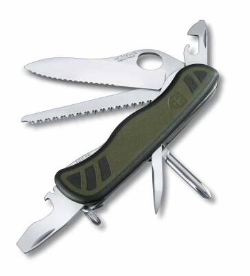 Victorinox 0.8461.MWCH Swiss Soldiers Knife 08 Çakı Yeşil - 1
