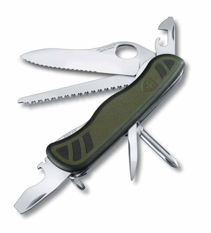 Victorinox 0.8461.MWCH Swiss Soldiers Knife 08 Çakı Yeşil - 1