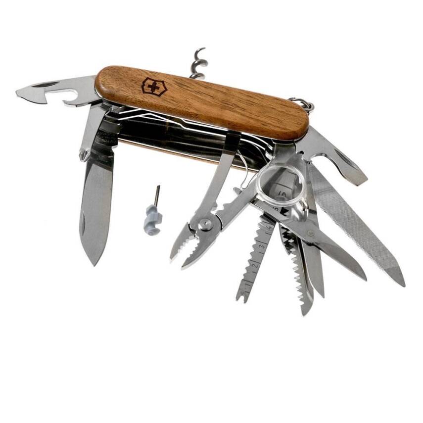 Victorinox 1.6791.63 SwissChamp Ceviz Ağacı Yüzeyli Çakı - 2
