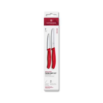 Victorinox 6.7111.2C1 Swiss Classic 2li Bıçak Set, Kırmızı - VİCTORİNOX