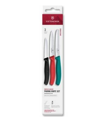Victorinox 6.7116.34C1 Swiss Classic 3lü Bıçak Set, Renkli - VİCTORİNOX (1)
