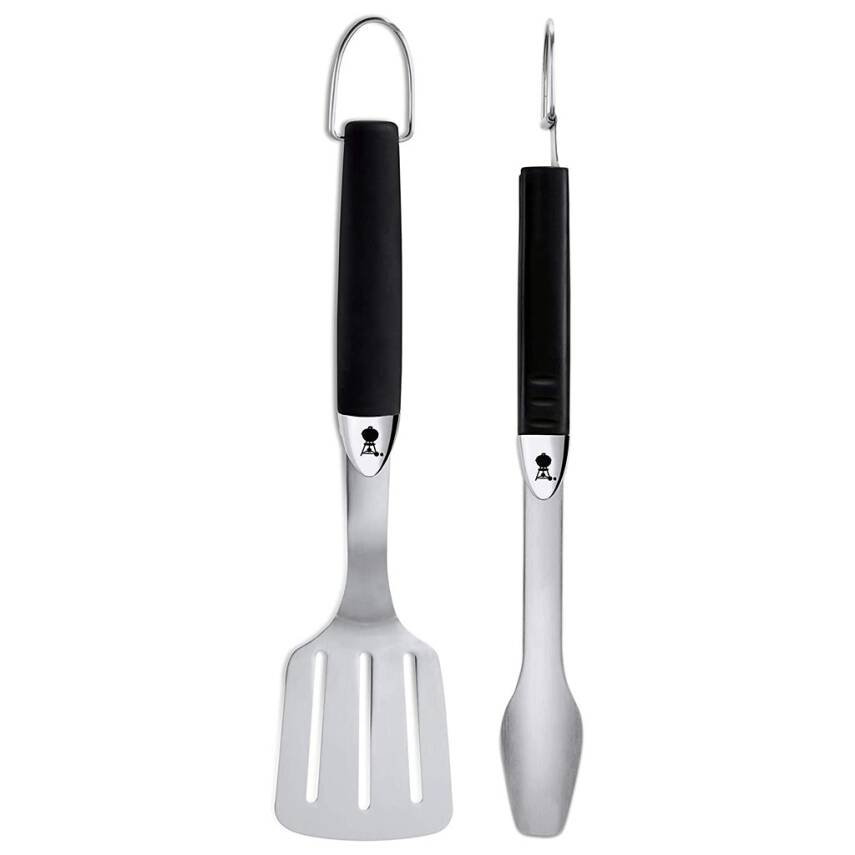 Weber 6645 Mangal Maşası ve Spatulası - 1