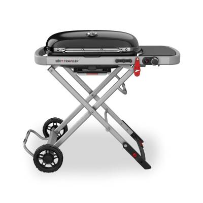 Weber 9010075 Traveler gazlı ızgara siyah - 1