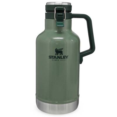 Stanley Klasik Vakumlu Kilitli ve Saplı Yeşil Termos 1.9 Litre - 1