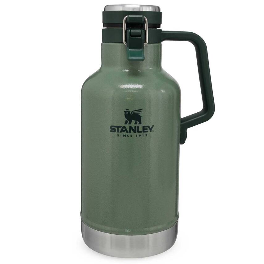 Stanley Klasik Vakumlu Kilitli ve Saplı Yeşil Termos 1.9 Litre - 1